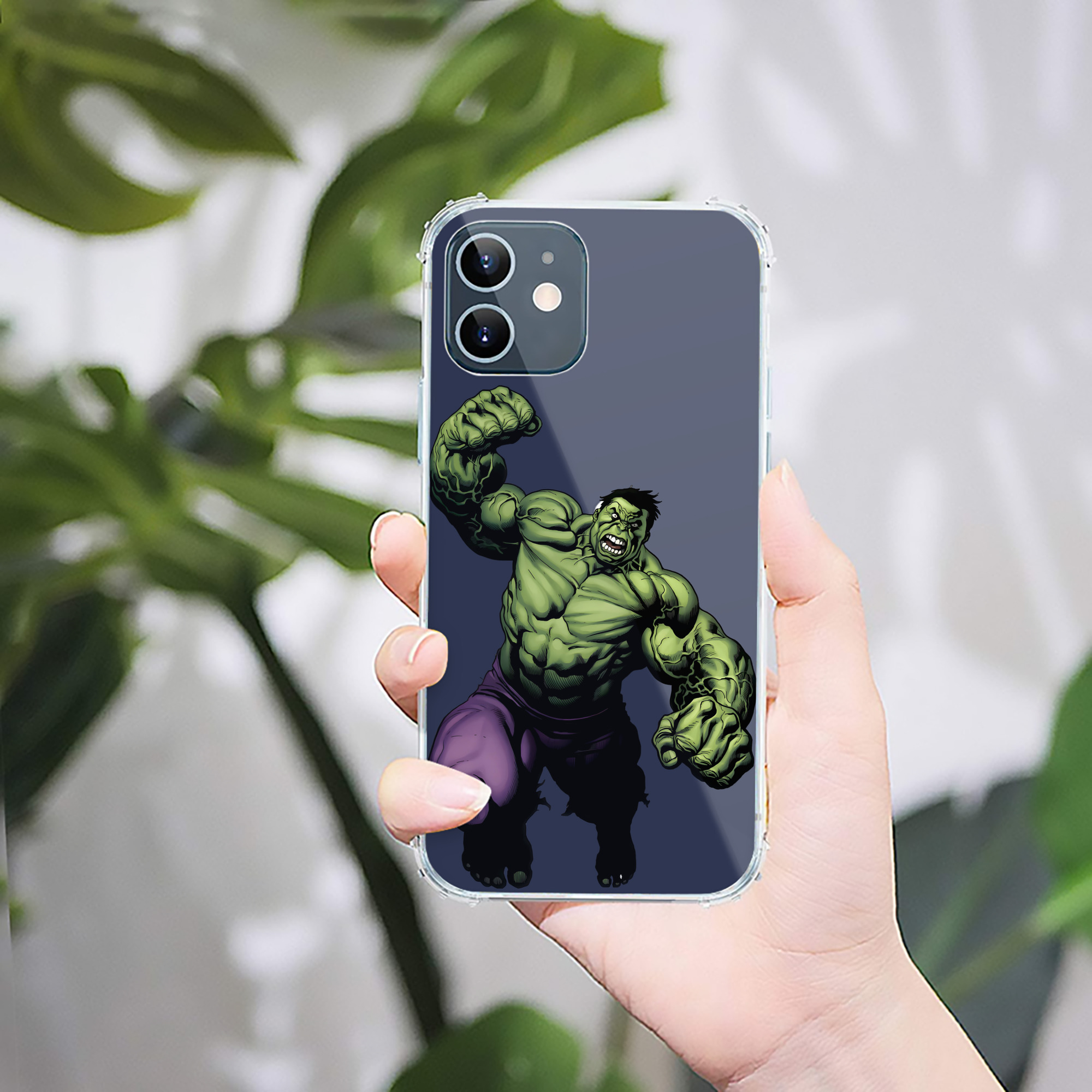 （画像用） アベンジャーズ The Avengers 【iPhone 12シリーズ対応】透明スマホケース（クリアソフトケース）